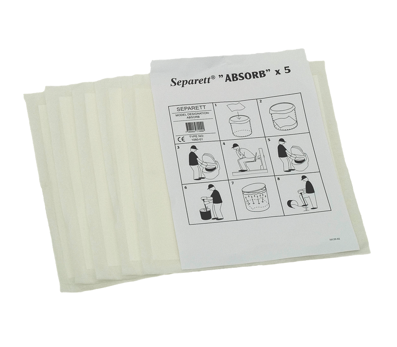Absorption Pads (5-Pack)